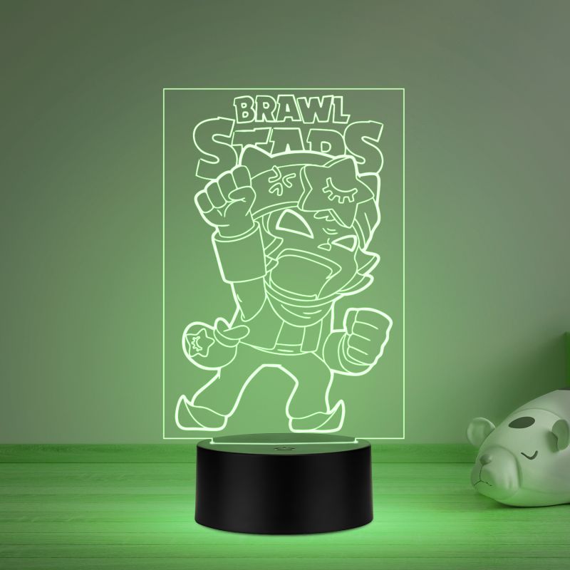 Brawl Stars Character Night Lamp